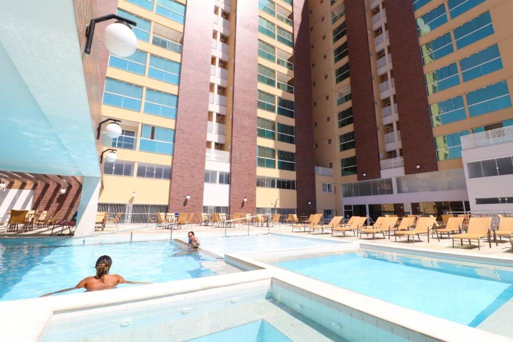 Piazza Diroma Acesso Diroma Acqua Park Gratuito Star Temporada Aparthotel Caldas Novas Eksteriør bilde