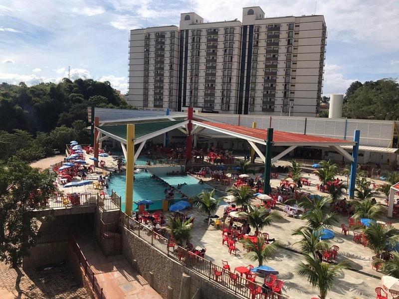 Piazza Diroma Acesso Diroma Acqua Park Gratuito Star Temporada Aparthotel Caldas Novas Eksteriør bilde