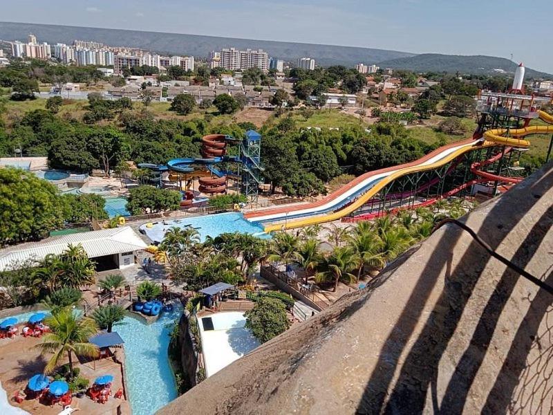 Piazza Diroma Acesso Diroma Acqua Park Gratuito Star Temporada Aparthotel Caldas Novas Eksteriør bilde